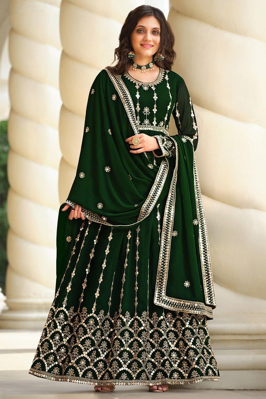 Anarkali suit, Gown