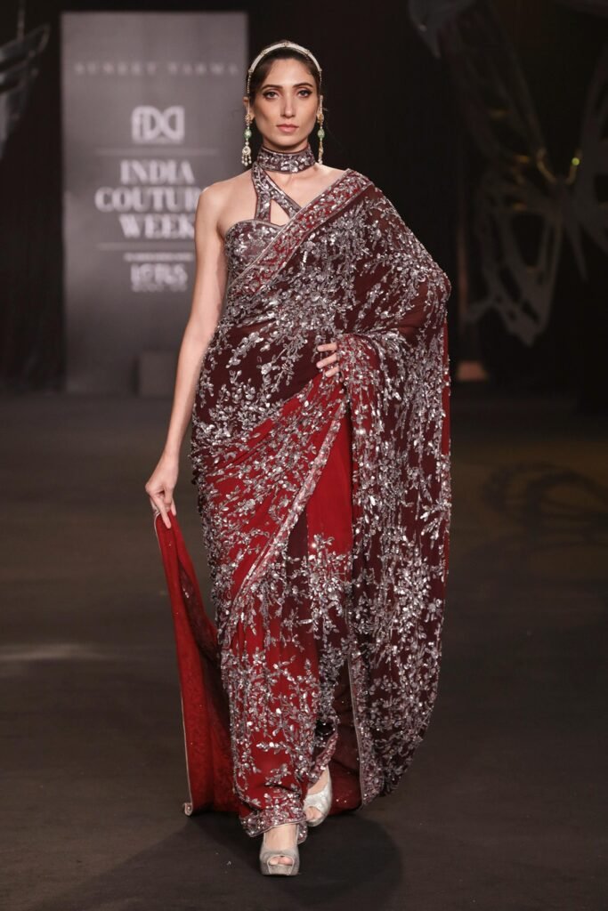 Best Embroidery Saree Collection